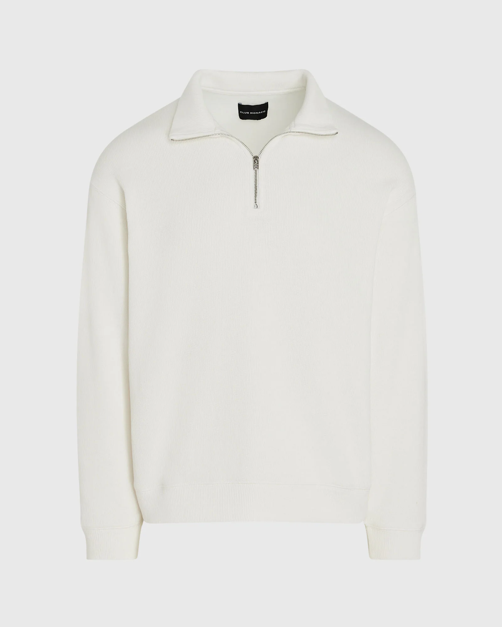 Rib Knit Quarter-Zip - Image 5